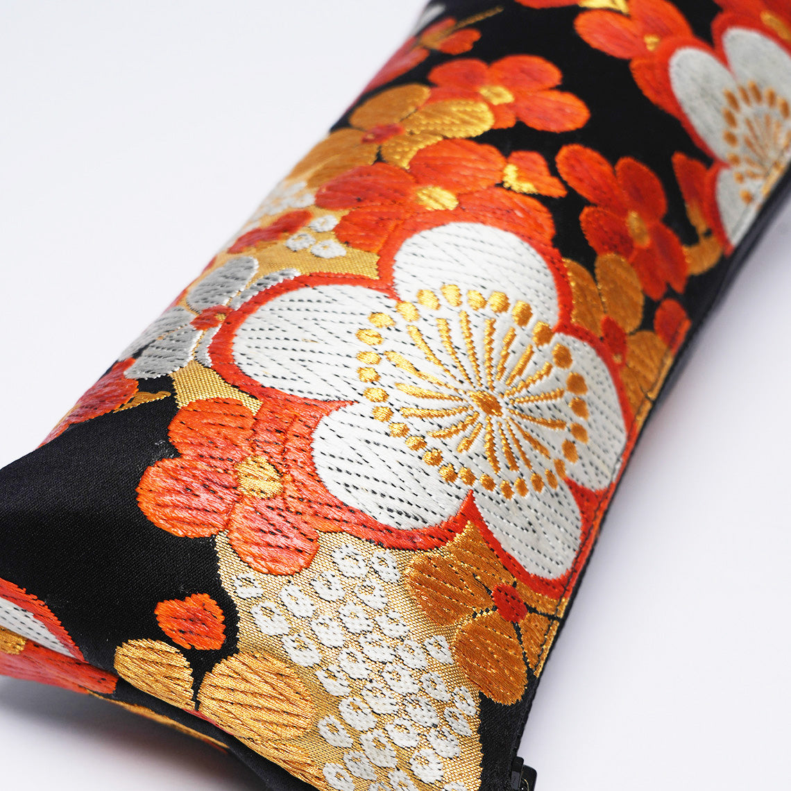 Kimono Obi Silk Piccolo Bag – Plum Blossom